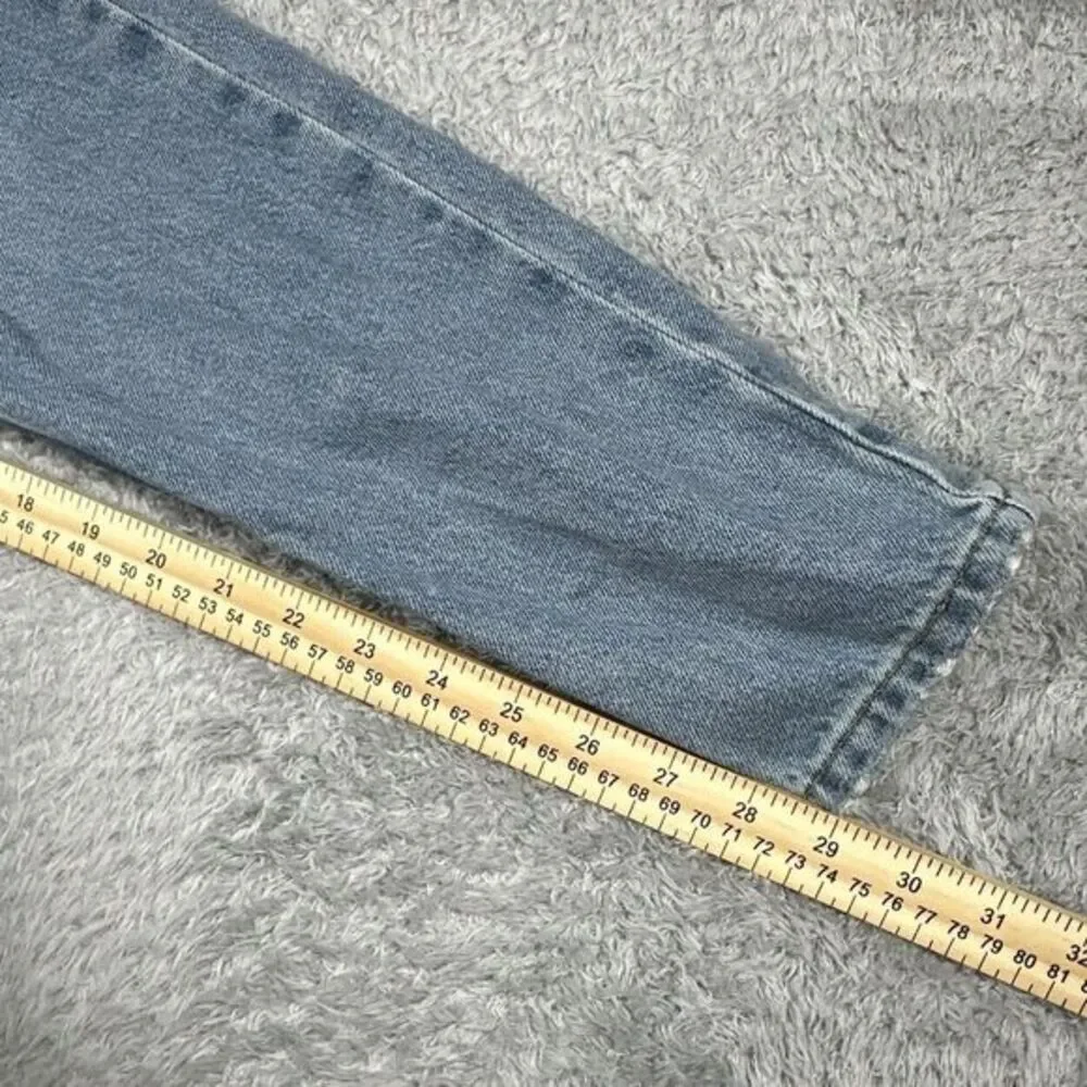 BDG Urban Outfitters Mom Jeans Blue Distressed Wash Size‎ 27 x32